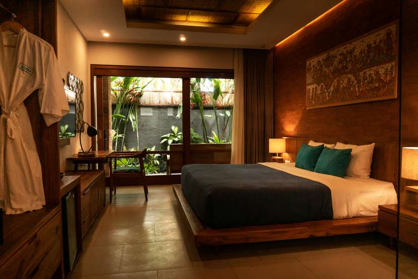 Luxury cabin room